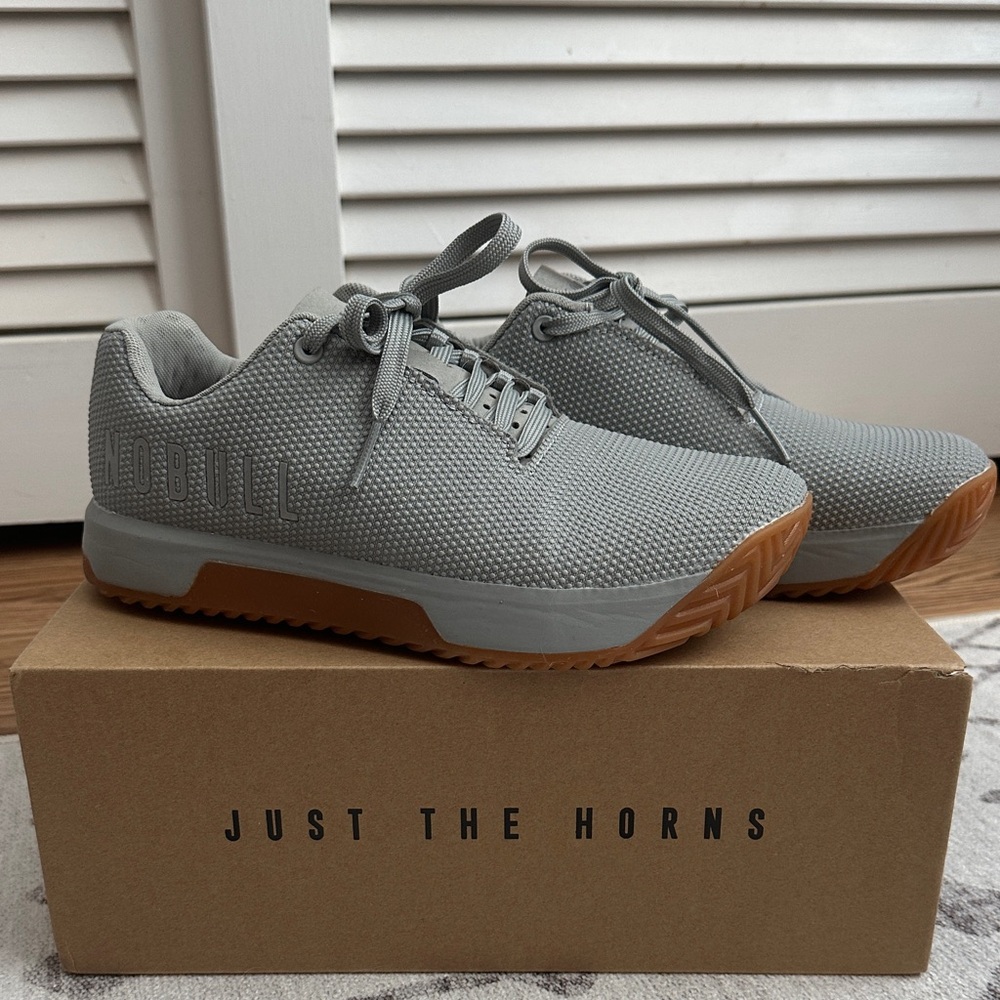 NOBULL Gray and Tan Men's Sneakers